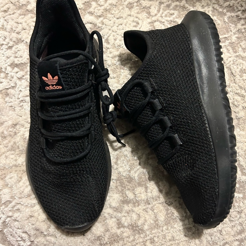 Adidas Women’s Tubular Shadow Black Sneakers NWT
